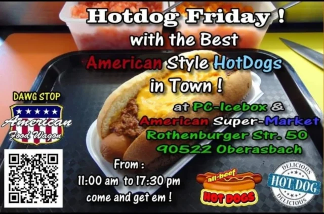 Today HOTDOGS & BURGER 🇺🇸 ab 11 Uhr geht's los mit authentischen HotDogs wie Ihr sie aus den Staaten kennt 🇺🇸🗽🌭 probiert aber auch den leckeren Beefzilla Burger mit hausgemachten ColeSlaw ✌🏼 See you bei @dawgstop_foodtruck bei PC-IceBOX 🇺🇸🇺🇸🇺🇸