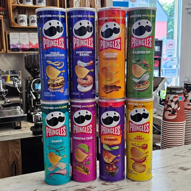 PRINGLES ✌🏼 WELCOME ☆ 8 neue Sorten haben uns heute erreicht 🇺🇸