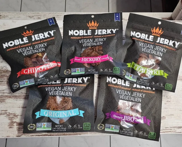 5 Sorten Beef Jerky ☆ VEGAN ☆